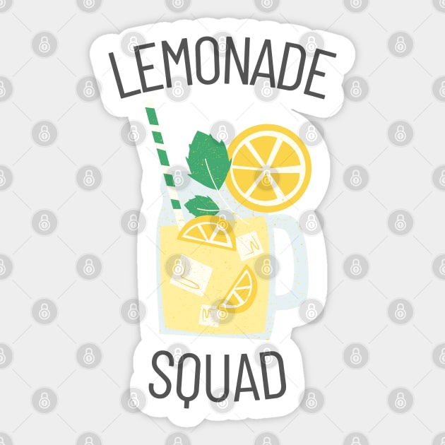 Lemonade Squad Sticker by Kuro